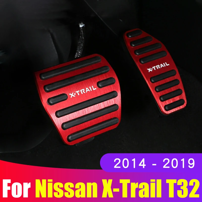Накладка на педаль акселератора из алюминиевого сплава для Nissan X Trail T32 2014 2019