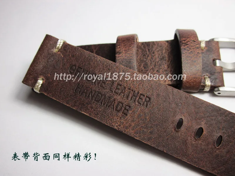 Soft Vintage Brown Watchband 18mm 19mm 20mm 21mm 22mm Watch Band Genuine Leather for Omega Tissot Seiko Casio Watchband Strap