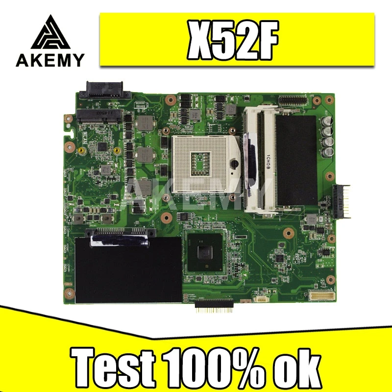 K52F материнская плата HM55 REV: 2 RAM для For Asus X52F A52F K52J ноутбука Тест 100% OK|motherboard for asus|asus