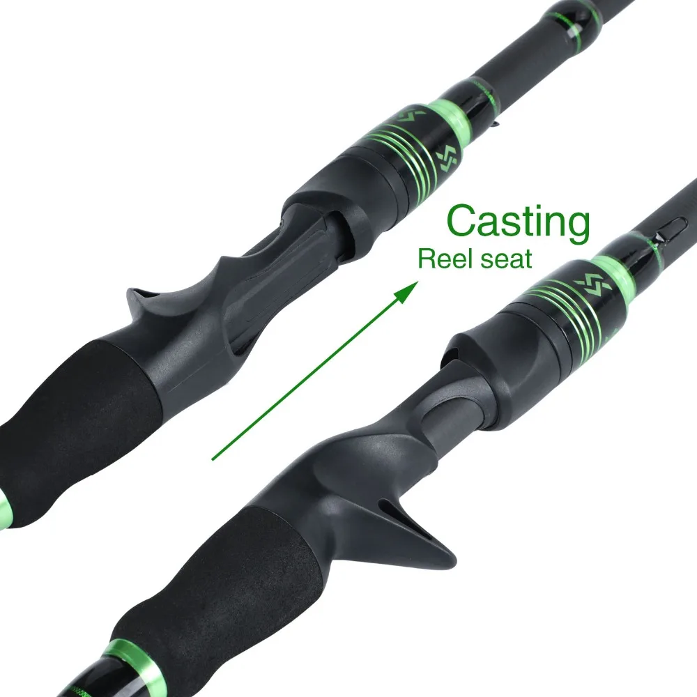 Sougayilang Telescopic Spinning Casting Fishing Rod Pole Powfull Ultralight Portable 1.8M 2.1M Fishing Pole Tackle Gear