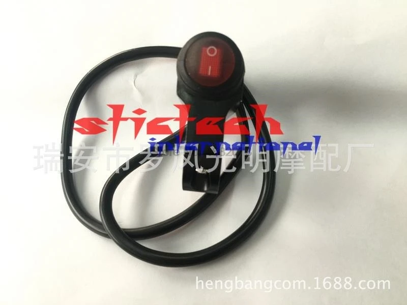 by dhl or ems 100pcs Black Universal 12V Motorcycle Waterproof Handlebar Headlight Fog Spot light On Off Switch cheapest | Автомобили и