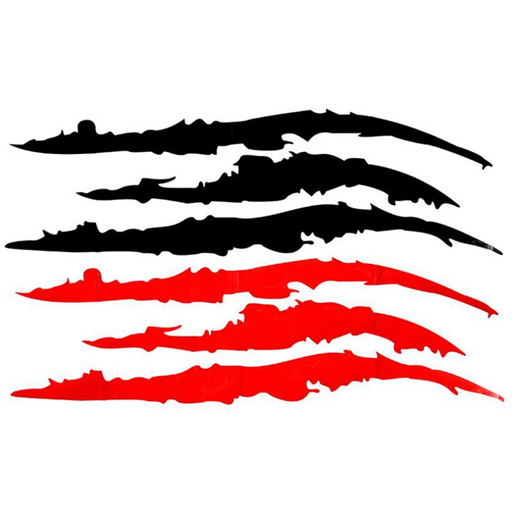 

JDM Lifelike Monster Claw Scratch Stripe Marks Waterproof Stickers Cover Scratches Headlight Car Accessories KK42*12cm