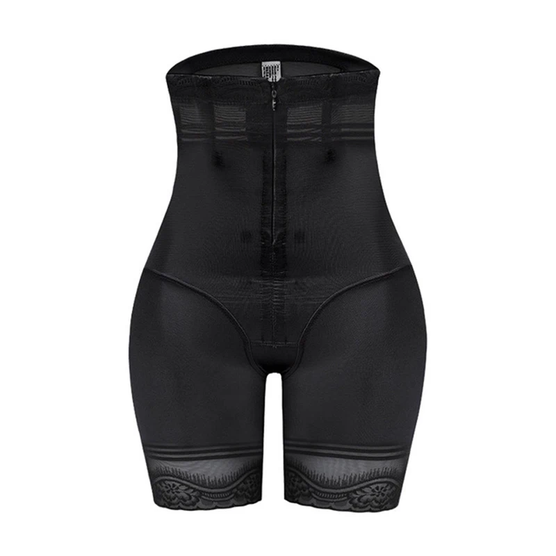 Black M/XXXL, женское корректирующее белье, бесшовные трусы, подтяжка, высокая талия, Корректирующее белье, трусики для беременных, пояс для живота и поддержка - Цвет: Black