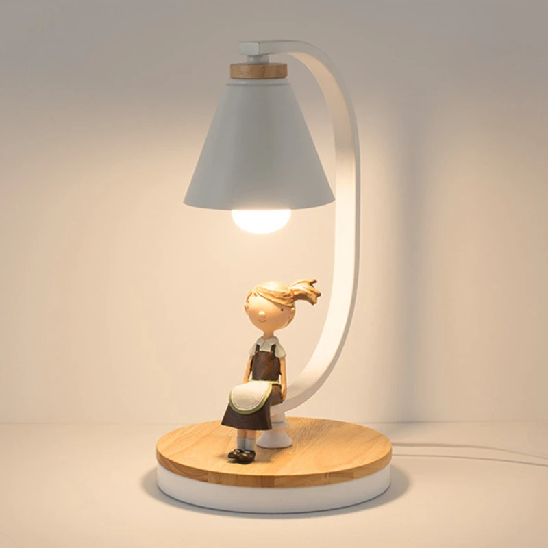 Nordic modern Princess table lamps for 