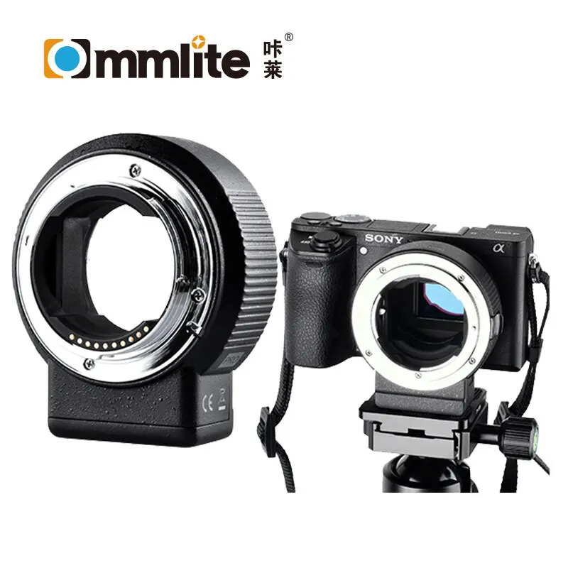 Адаптер Commlite CM-NF-NEX cm-enf-e1 pro для объектива Nikon F(G) для камеры sony E Mount sony A6000 A6300 A6400 A7R2 A9