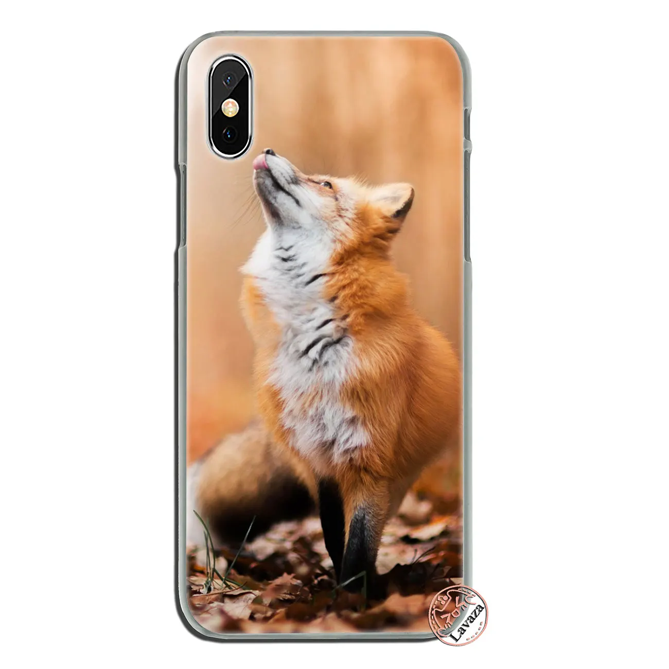 9 Lavaza животное енот лиса жесткий чехол для телефона iPhone XR X 11 Pro XS Max 8 7 6S 5 5S SE 4S 4 10 - Цвет: 9