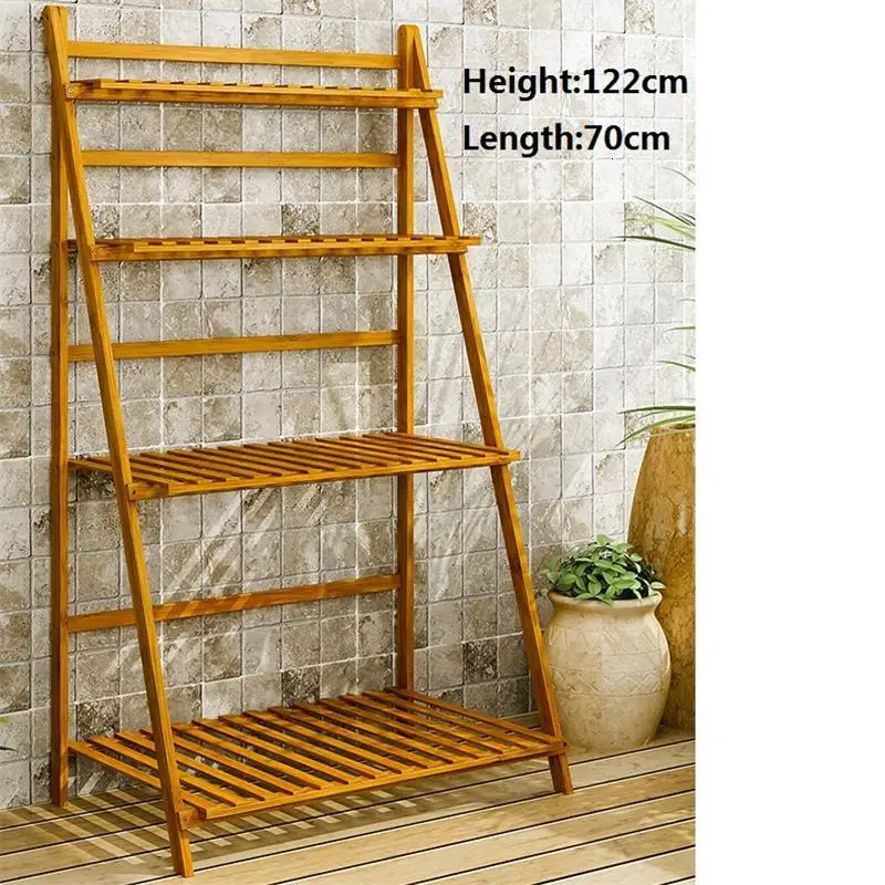 Estanteria Estante Para Plantas Rak Bunga Escalera Decorativa Madera Dekoration Stojak Na Kwiaty напольная стойка для растений подставка для цветов - Цвет: Number 5