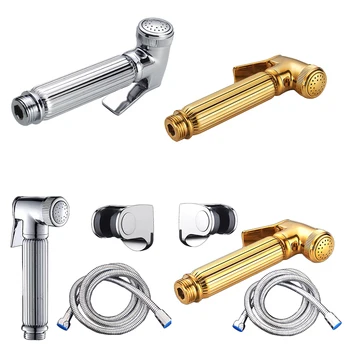 

Bathroom Hand Held Bidet Faucet Sprayer Diaper Shower Toilet Spray Bidet