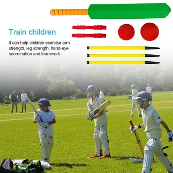 

Children's Cricket Set Cricket Sets Foam Cricket Set Sports Kid Toys For Indoor Outdoor Garden Play