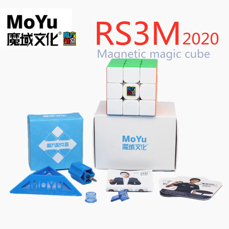 Moyu cube RS3M 2020 магический кубик рубика магнитный куб 3x3x3 профессиональный волшебный