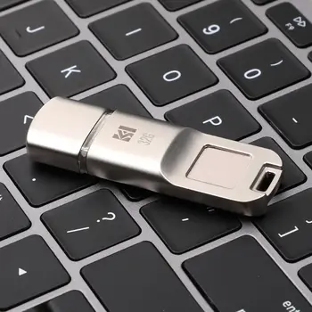 

USB3.0 Metal Fingerprint Encryption U Disk USB Flash Drive Data Security Protection Device for Business Office Use