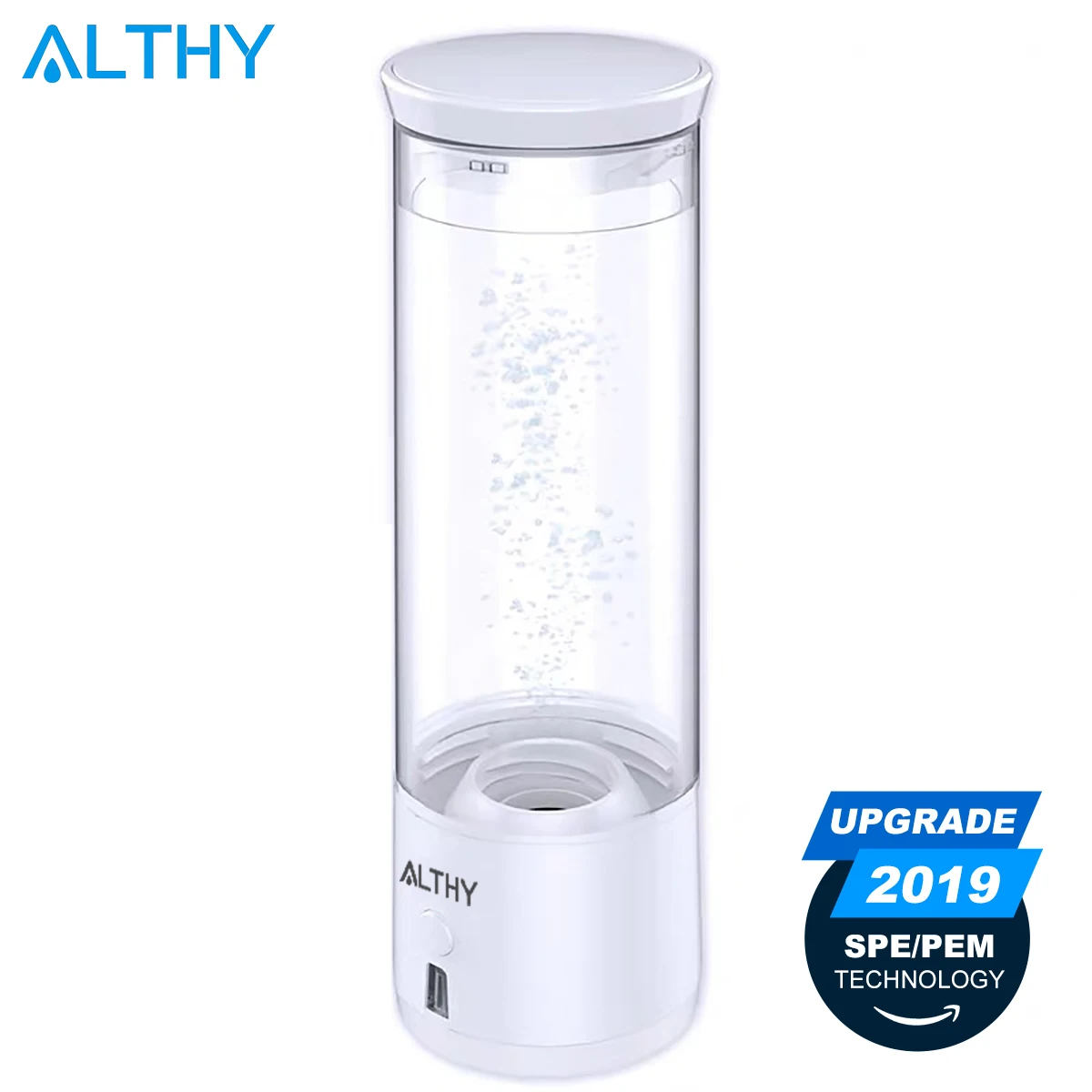 Водородный генератор воды ALTHY SPE Dupont PEM ионизатор H2 устройство для электролиза