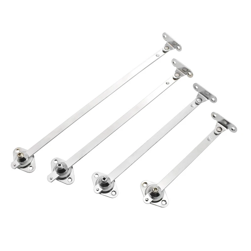 

2 Pieces Sliding Rail Cupboard Doors Cabinets Door Flap Down Screws Dropped Lid Support Cabinet Hinges