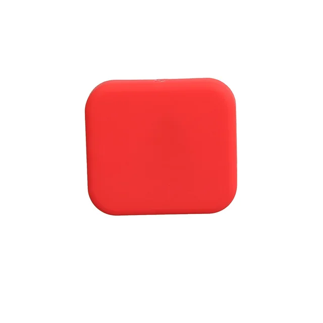 Красный цвет Housing Case Soft Silicone Protective Black Lens Cap Cover For GoPro 4K HERO 5 6 7 - Цвет: Красный цвет