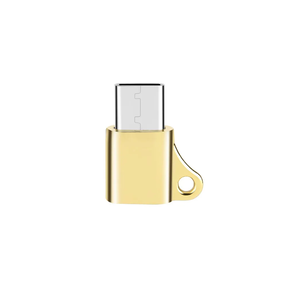 Type-C к Micro USB3.0 данных Мини Портативный зарядный адаптер конвертер адаптер для samsung Galaxy S10 plus#3