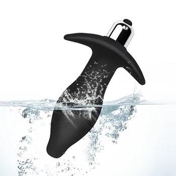 Anal Plug Bullet Vibrators Prostate Massager For Men 16 Modes Good Anal Dildon For Women Safety Silicone Prostate Vibrator Toys 4