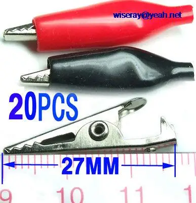 

DHL/EMS 1000PCS Alligator Clip Clamp for Testing Probe Test Meter-A8