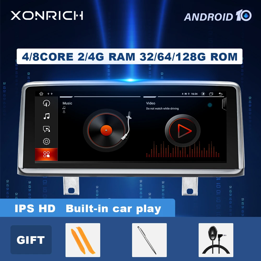 6GB 128GB IPS Android 10 Car Radio Multimedia Player For BMW Series 3 4 F30 F31 F34 F32 F33 F36 Stereo Head unit GPS Navigation |