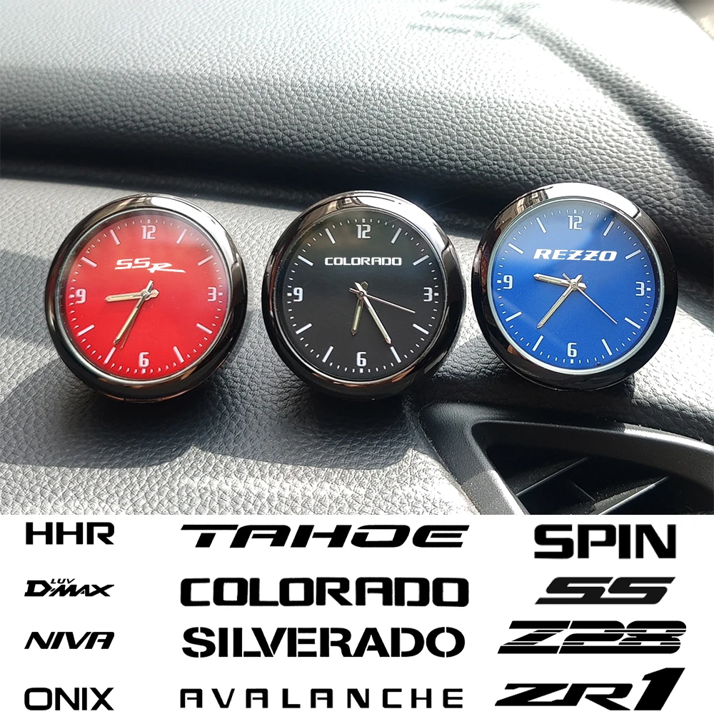 Автомобильный орнамент автомобильные часы кварцевые для Chevrolet impala Volt trailblazer SILVERADO