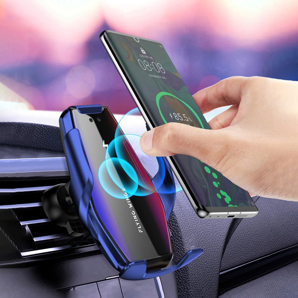

15W Qi Wireless Charger For iPhone 11 Pro Xs Max X Xr 8 Induction Fast Wireless Charging Pad For Samsung S20 Xiaomi mi 9
