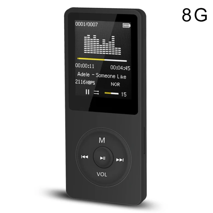 Горячая 70 часов воспроизведения MP3 MP4 без потерь звук портативный музыкальный плеер fm-рекордер шумоподавление