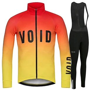 Красный Открытый Спорт Велоспорт Джерси весна лето велосипед VOID с длинным рукавом MTB Одежда Рубашки Одежда велосипед Джерси - Цвет: Красный