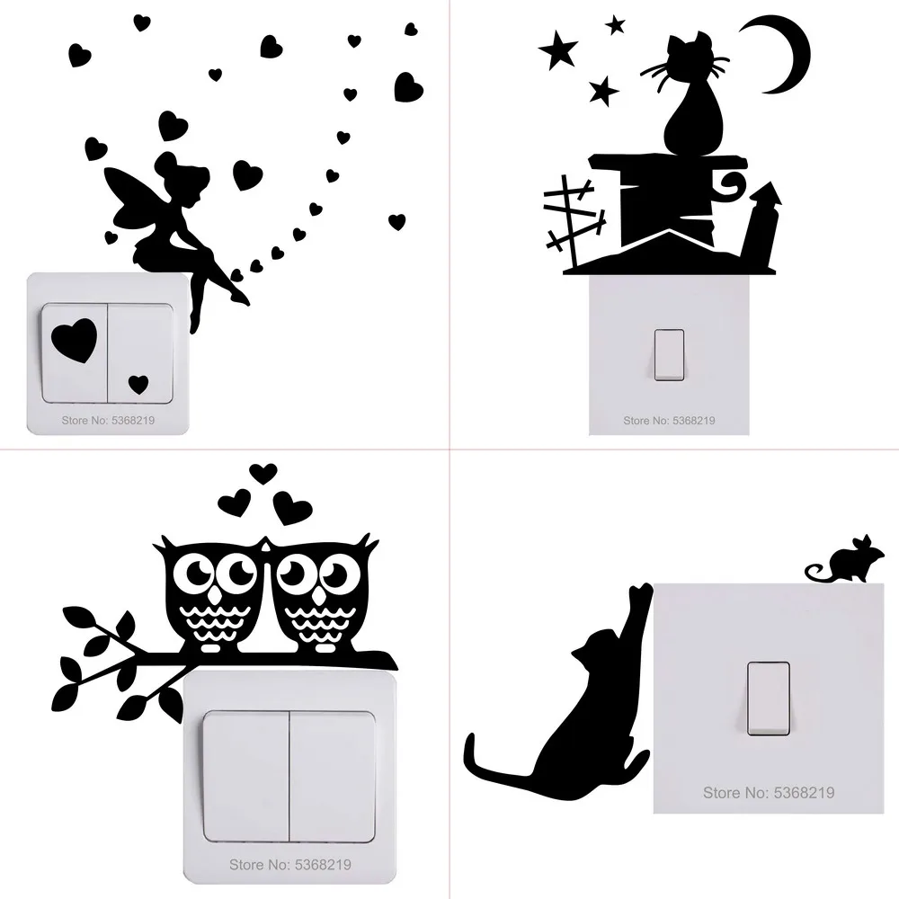 Living Room Decoration Bedroom Wall Stickers Home Decor Livingroom Child Boy Girl Children Kids Rooms Cartoon Decorative Sticker - 5