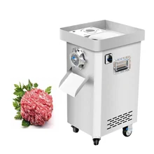 Stainless steel meat grinder commercial electric meat filling stuffing meat automatic household sausage machine