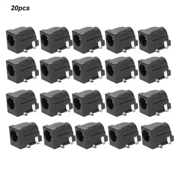 

20Pcs DC Power Socket Environmental Protection High Temperature Resistance DC050 5.5 x 2.1 Socket