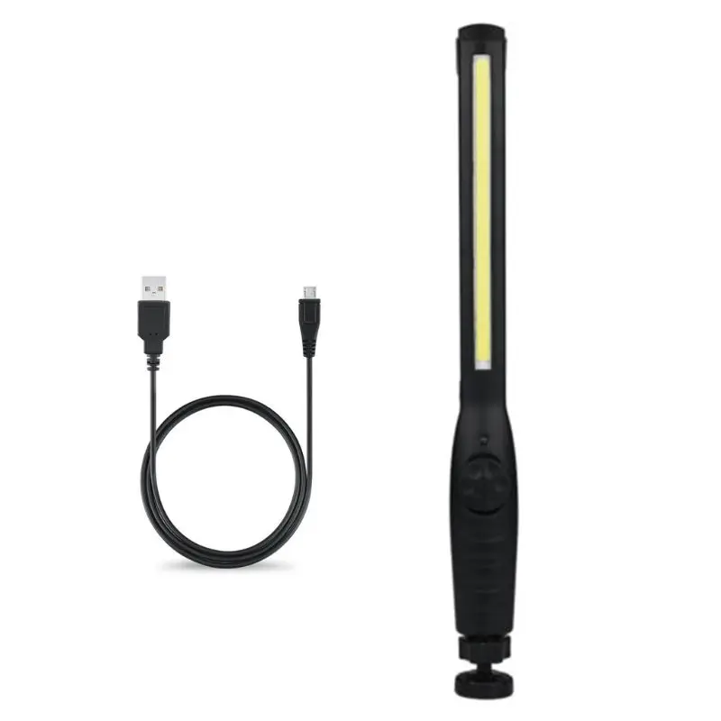 Astro пневматический COB светодиодный тонкий свет USB Перезаряжаемый 410 люменов Автоматическая инспекционная лампа