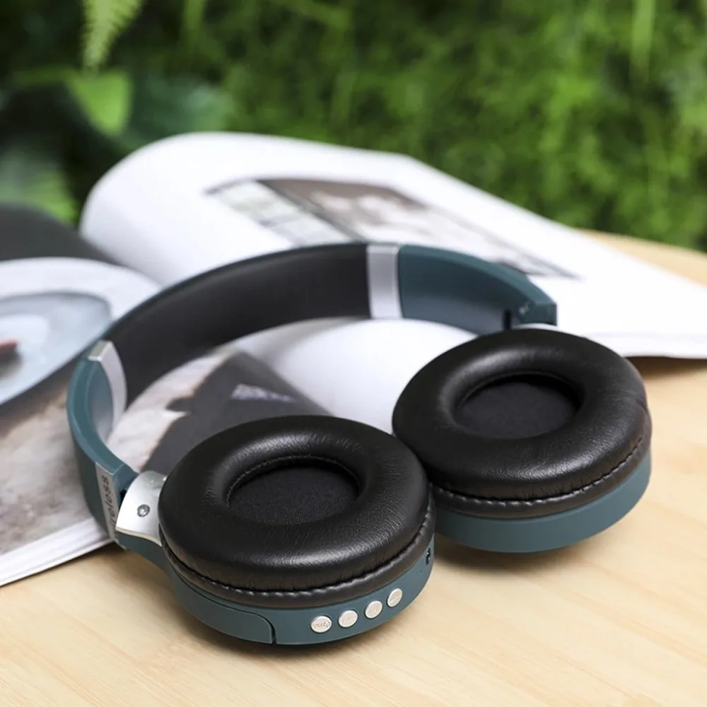 Беспроводная гарнитура Bluetooth 4,1 стерео накладные складные наушники Встроенный микрофон мягкая Белковая подкладка Гибкая Закрытая задняя фиксация S23