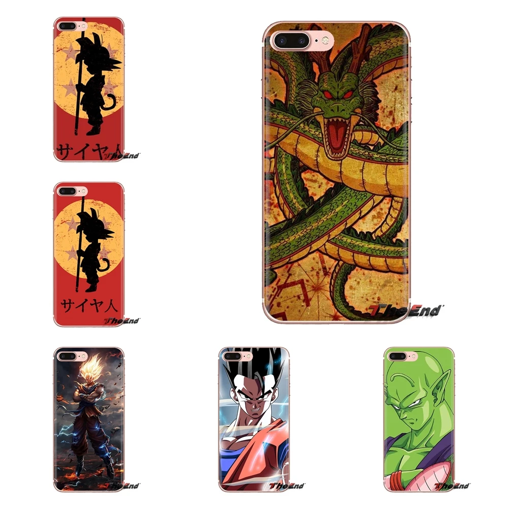 Вегета Dragon Ball Z Сон Гохан для samsung Galaxy S2 S3 S4 S5 мини S6 S7 край S8 S9 Plus Note 2 3 4 5 8 Coque Fundas