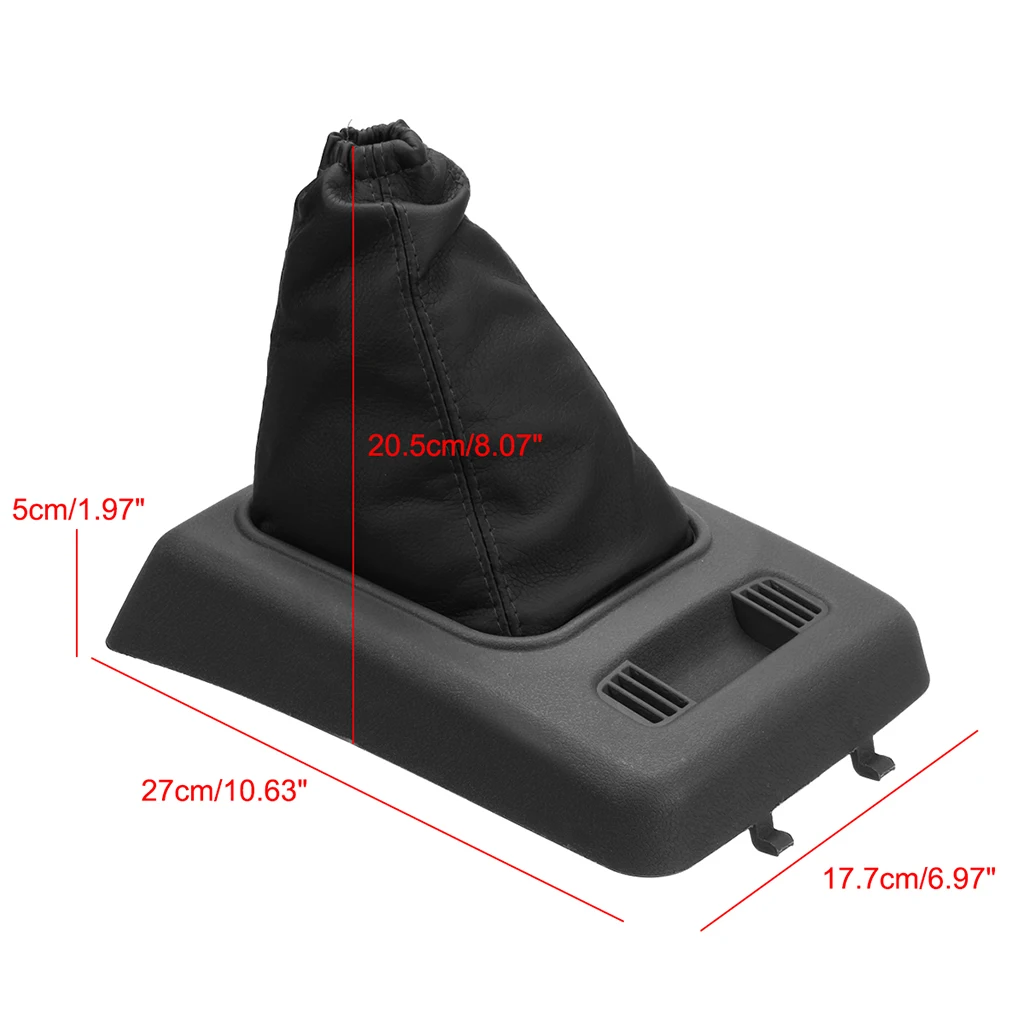 Gear Shift Lever PU Leather Gaiter Boot For Ford Transit Connect
