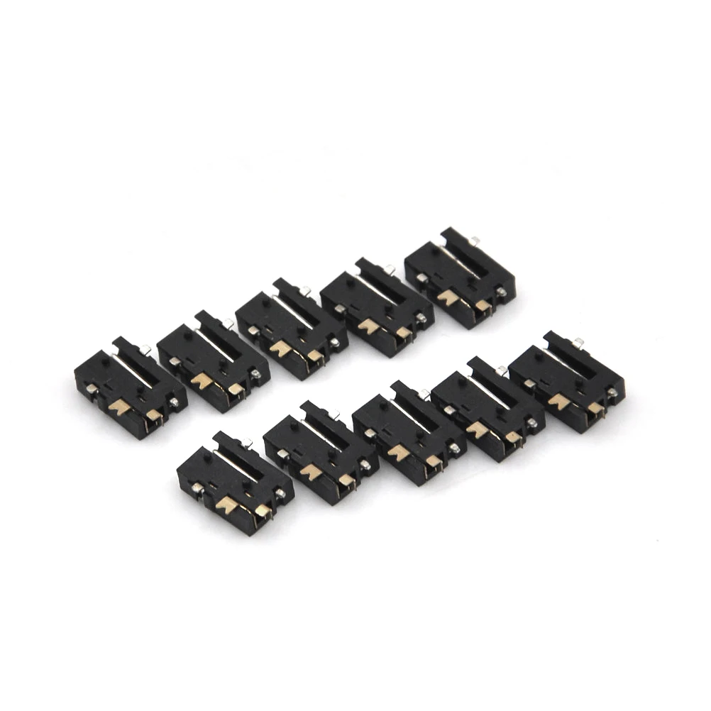 10PCS Female Connectors Soldering ROHS DC-056 DC Power Socket DC056 2.5-0.7MM 2.5X0.7MM SMD SMT 5PINS Tablet Power Sockets