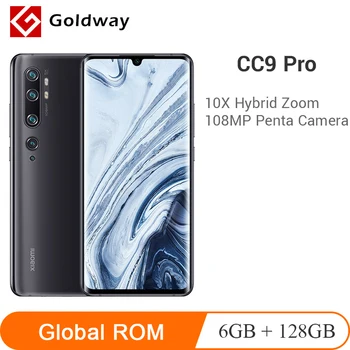 

Global ROM Xiaomi Mi CC9 Pro CC 9 Pro 6GB RAM 128GB ROM Mobile Phone Snapdragon730G Octa Core 6.47” Screen 108MP Penta Camera