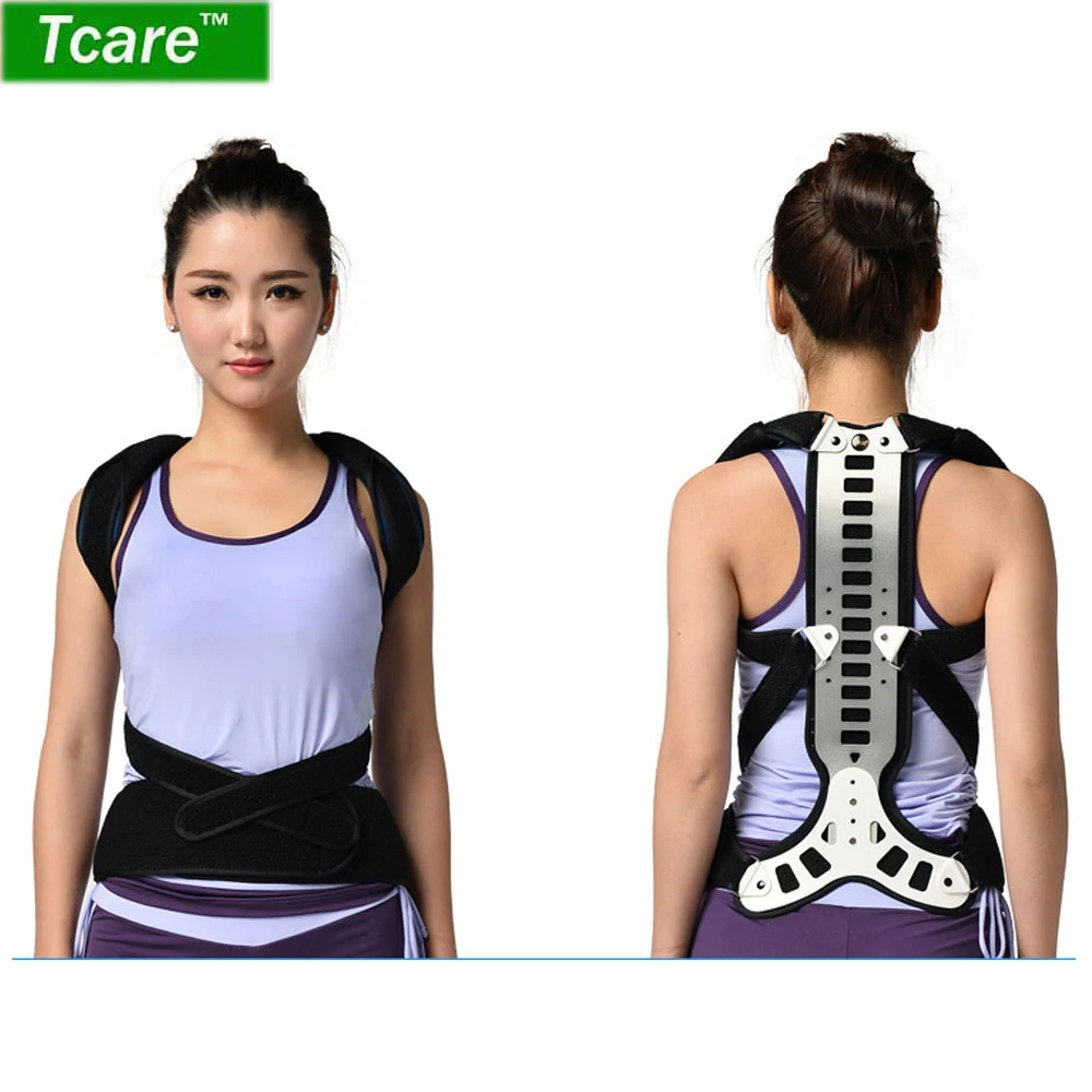 

1Pcs Posture Corrector Back Braces Shoulder Waist Lumbar Support Belt Humpback Prevent Body Straighten Slouch Compression Pain R