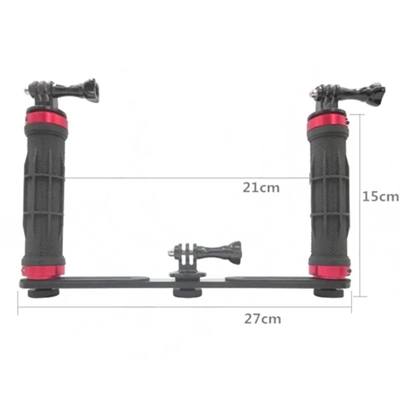 Stabilizer rig underwater diving dive for gopro action camera tray mount 