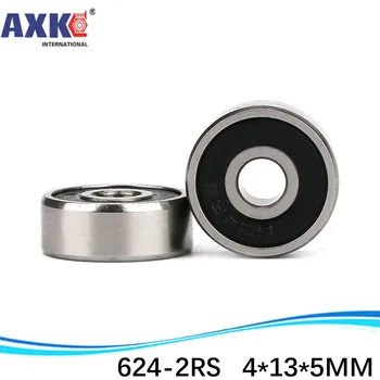 

Bearings Free Shipping SUS440C Environmental Corrosion Resistant Stainless Steel 500pcs (rubber Seal Cover) S624-2RS 4*13*5 Mm *