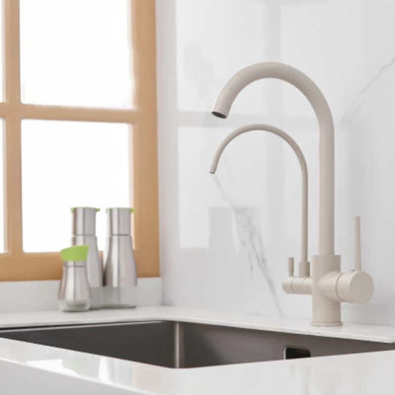 Beige Faucet