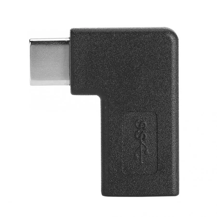 Динамик терминал USB3.1 тип-c мужчин и женщин 90 градусов под прямым углом 10 Гбит/с высокоскоростной адаптер Разъем для наушников