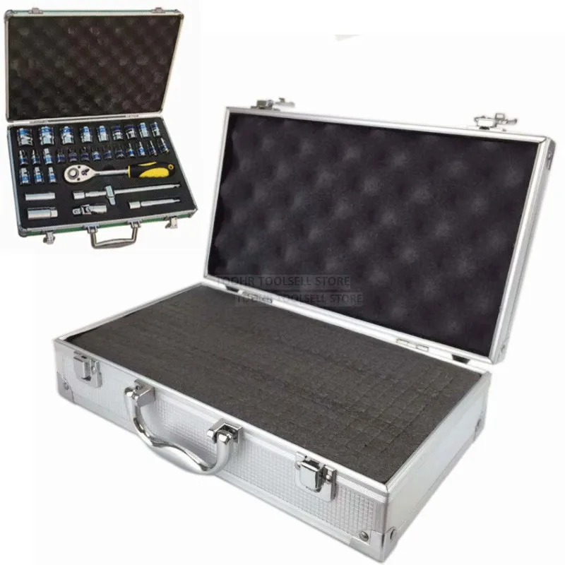 Портативный алюминиевый ящик для инструментов уличное защитное оборудование