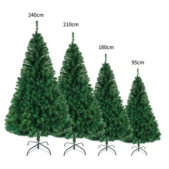 

High quality Christmas Tree Artificial Encryption PVC Christmas Decoration Santa Tree for Christmas Home Party Decoration