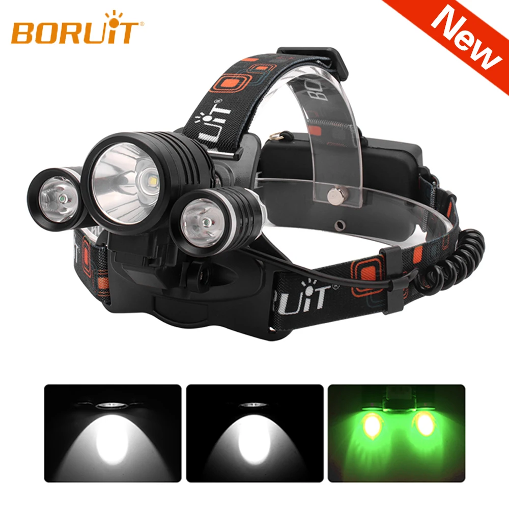 Светодиодный налобный фонарь L2 светодиодный водонепроницаемый 18650 для рыбалки