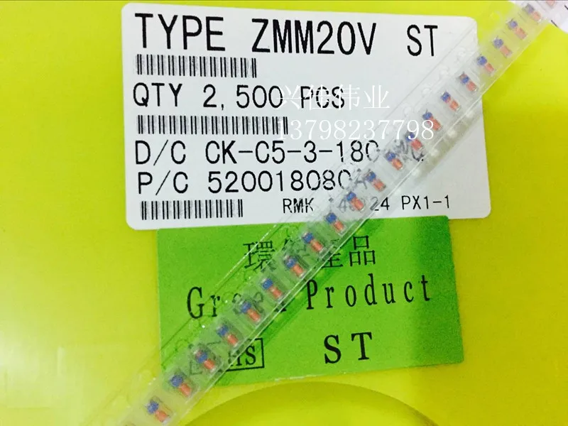 ZMM20V 1/2W LL34 1206 20V 0,5 W