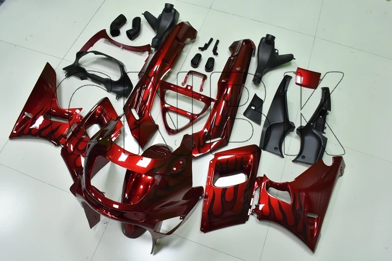 INJECTION mold Для Zzr400 97 98 мотоцикл обтекатель Zzr 400 05 06 07 жемчуг Красный Черный Кузов для Kawasaki Zzr400 1993-2007 Abs обтекатель - Цвет: INJECTION mold