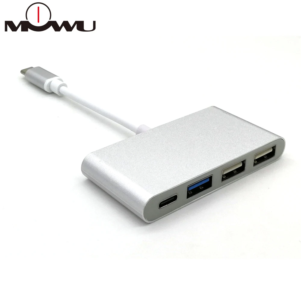 3,1 USB C концентратор типа C к USB 3,0 сплиттер конвертер для MacBook Pro Air портативный Hab адаптер ноутбук аксессуары