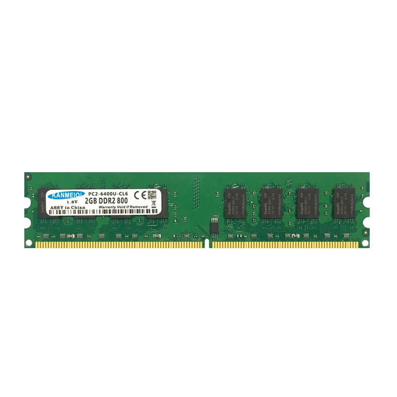 KANMEIQi DDR2 Ram 4 Гб(2 шт* 2 Гб) 667 МГц 800 МГц память настольная 1,8 в Dimm новая Совместимость с DDR2 Материнская плата