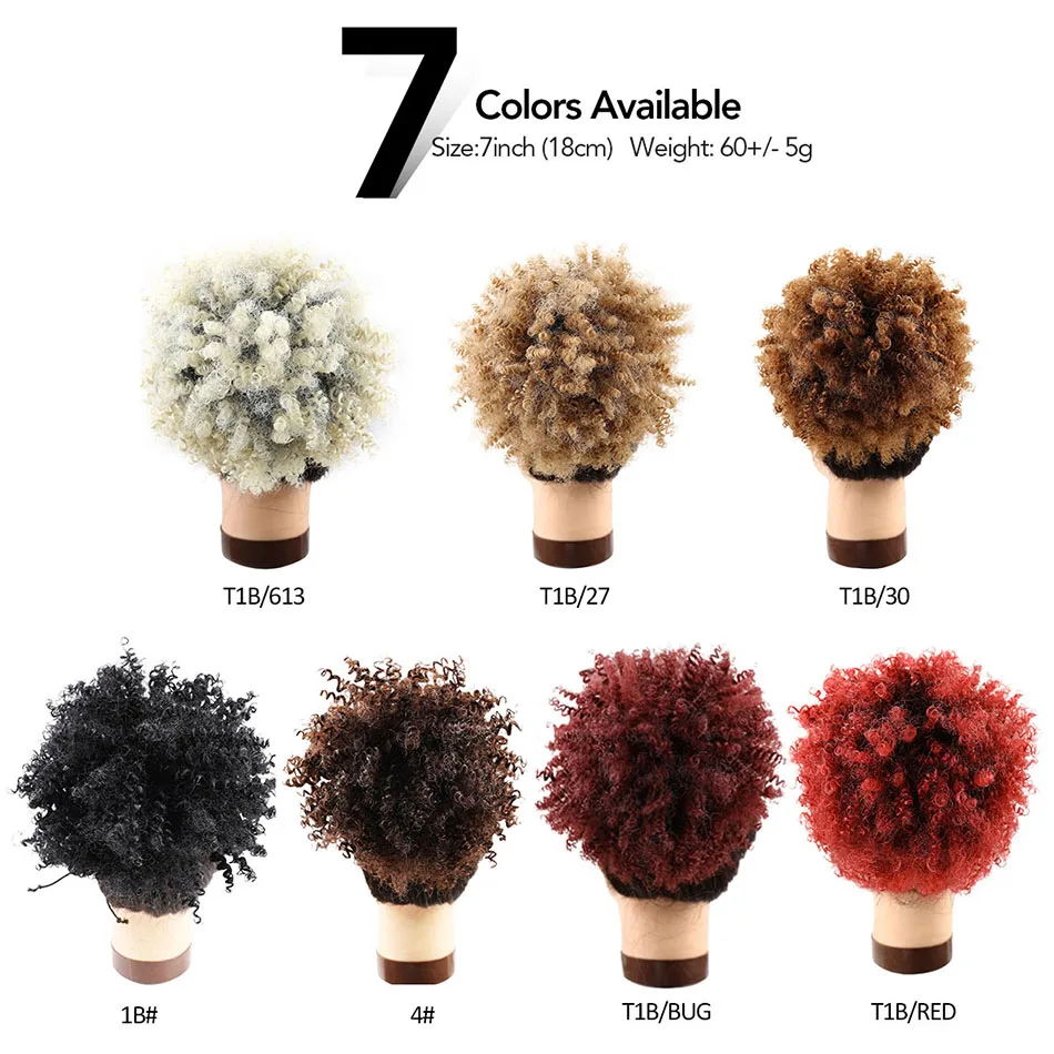 wrap drawstring extensão do cabelo