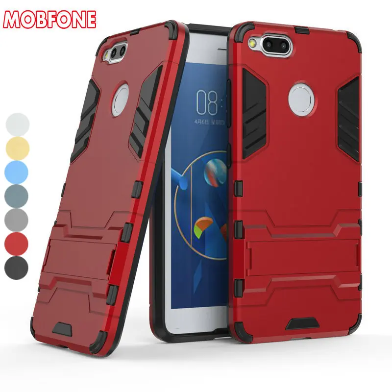 

for ZTE Nubia Z17 / Z17S / V18 Case Shockproof PC + Soft Silicone Cover for NUBIA Z17 Mini /Z17 MiniS Armor Capa Etui Coque Case