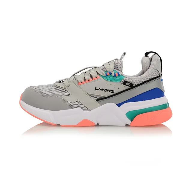 Li-Ning/Женская обувь; 001 R-1; стиль жизни; обувь в стиле ретро; удобная спортивная обувь для фитнеса; обувь для папы; кроссовки; AGCP082 SJAS19 - Цвет: AGCP082-1H